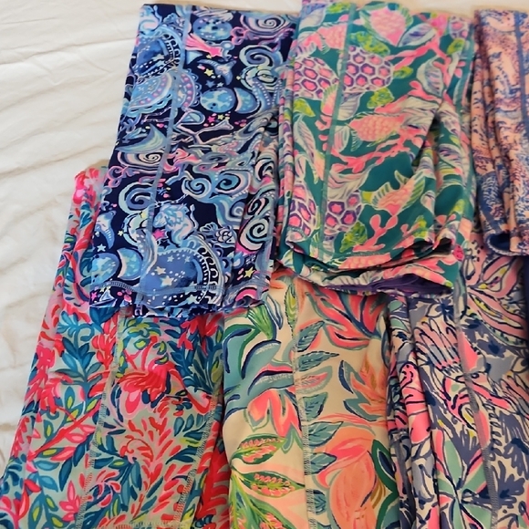 Lilly Pulitzer Luxletic Navy and Pink Activewear - Picture 5 of 6